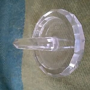 Simon Designs Faceted Crystal Ring Holder